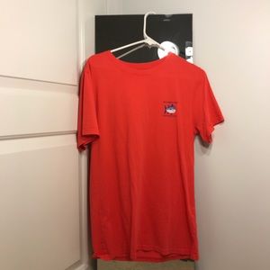 Red southern tide shirt sleeve tee
